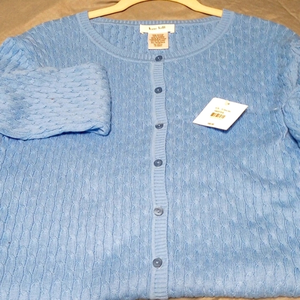 Powder blue sweater